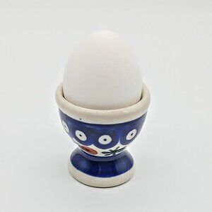 Boleslawiec Polish Pottery Handmade Ceramic Egg Cup